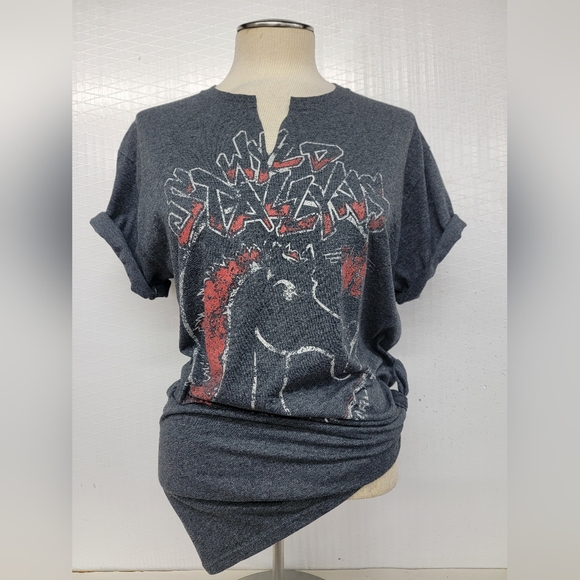 Wyld Stallyns Tops - Wyld Stallyns World Tour Tee Bill & Ted
